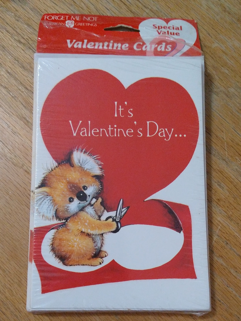 Valentine's cards pack